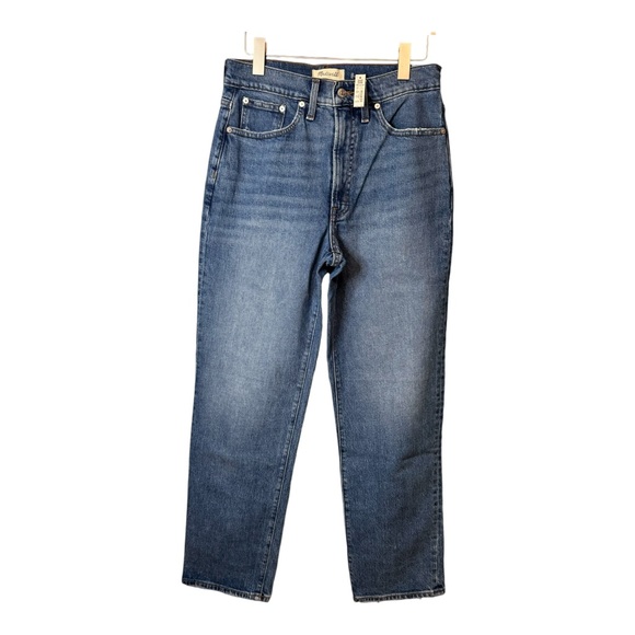 Madewell NWT The Perfect Vintage Straight Jean High Rise. Size 28 - Picture 2 of 13